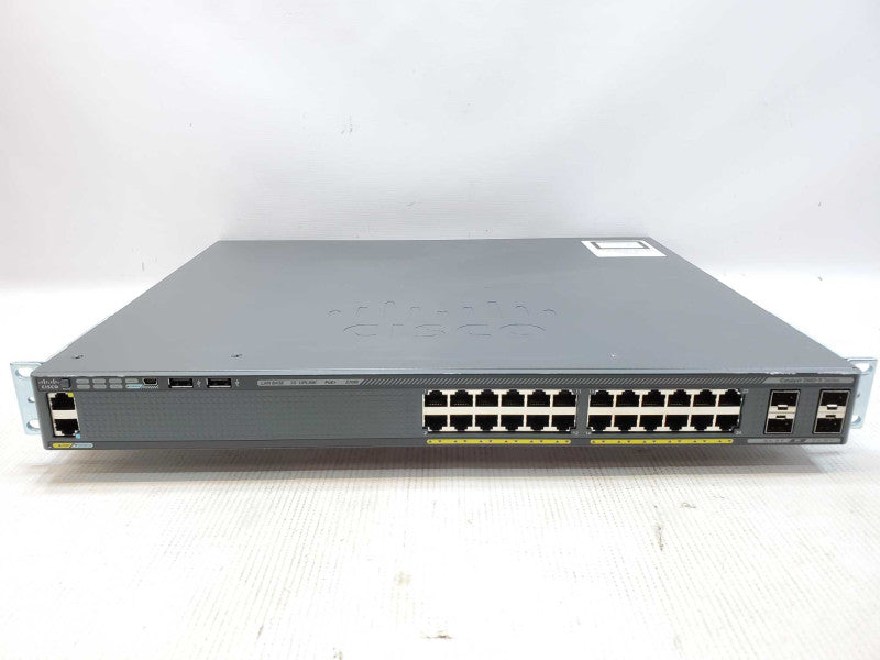 Cisco Catalyst 2960-X WS-C2960X-24PS-L 24-Port 1GbE PoE Network Switch (