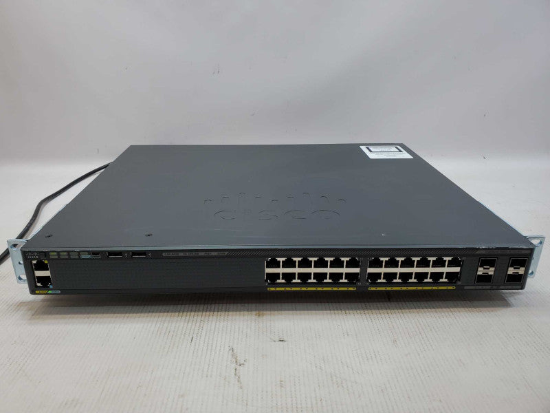 Cisco Catalyst 2960-X WS-C2960X-24PS-L 24-Port 1GbE PoE Network Switch (