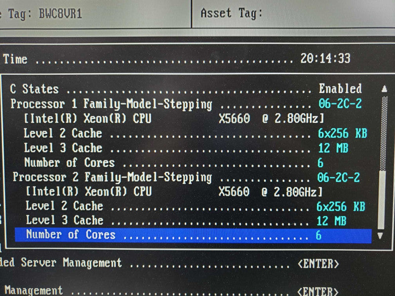 Dell powerEdge R710 2x Xeon X5660@2.8GHz 40GB ECC DDR3 RAID PERC 6/i [