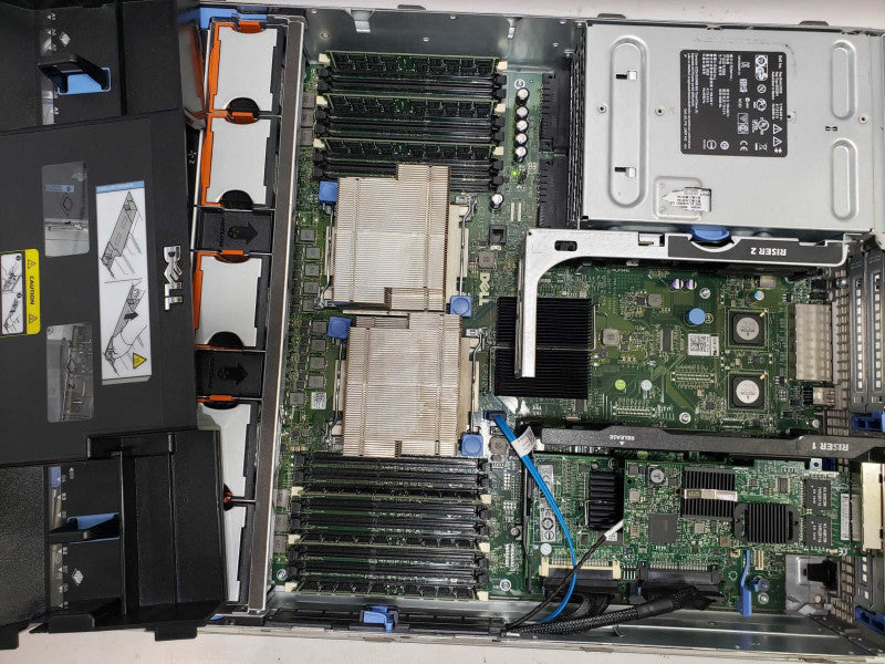 Dell powerEdge R710 2x Xeon X5660@2.8GHz 40GB ECC DDR3 RAID PERC 6/i [