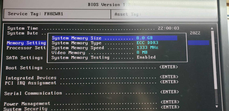 Dell E10S Server Xeon X3450 @ 2.67ghz / 8gb ram / see notes #