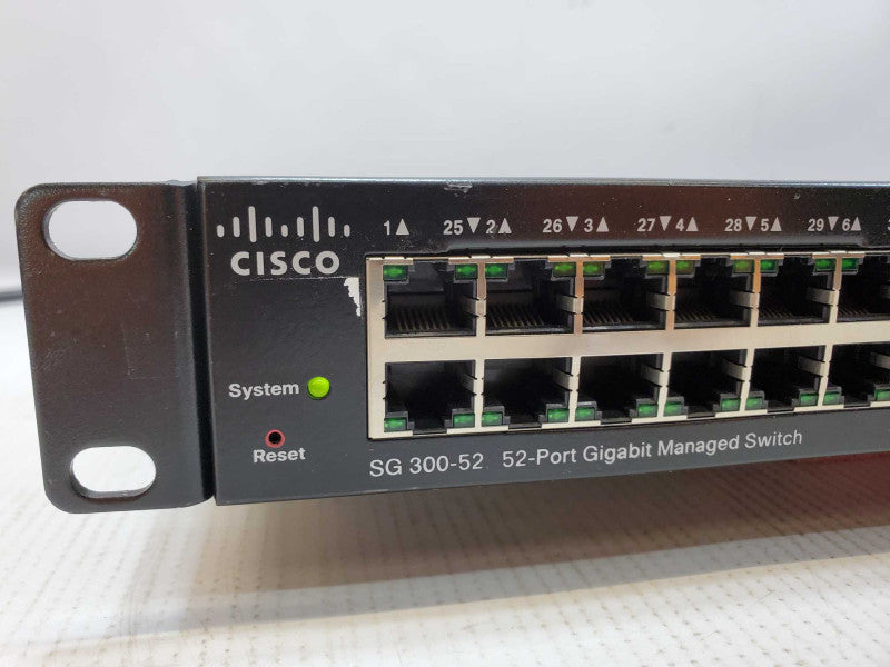 Cisco SG300-52P-K9 SG300-52P V03 52 Port Gigabit PoE Switch (