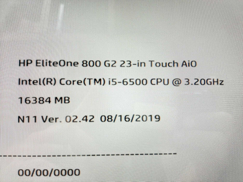 HP EliteOne 800 G2 23\\" AiO Core i5-6500 3.2Ghz/16GB, NO HDDS ~
