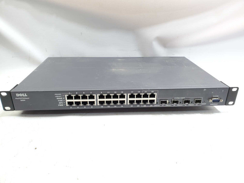 Dell Powerconnect 5324 Switch 24 Gigabit Ports with 4 SFP Ports )