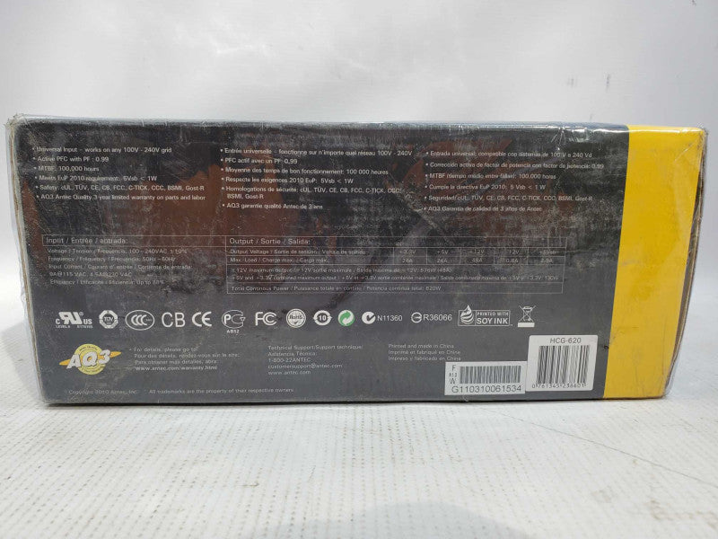 Antec 620W PSU - High Current Gamer M - Model HCG-620M 80 PLUS Bronze (