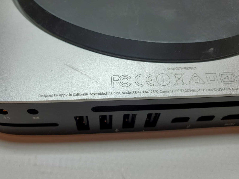 Apple Mac Mini A1347 Late 2014 Core i5-4278U @ 2.60 GHz 8GB RAM No HDD *READ* (