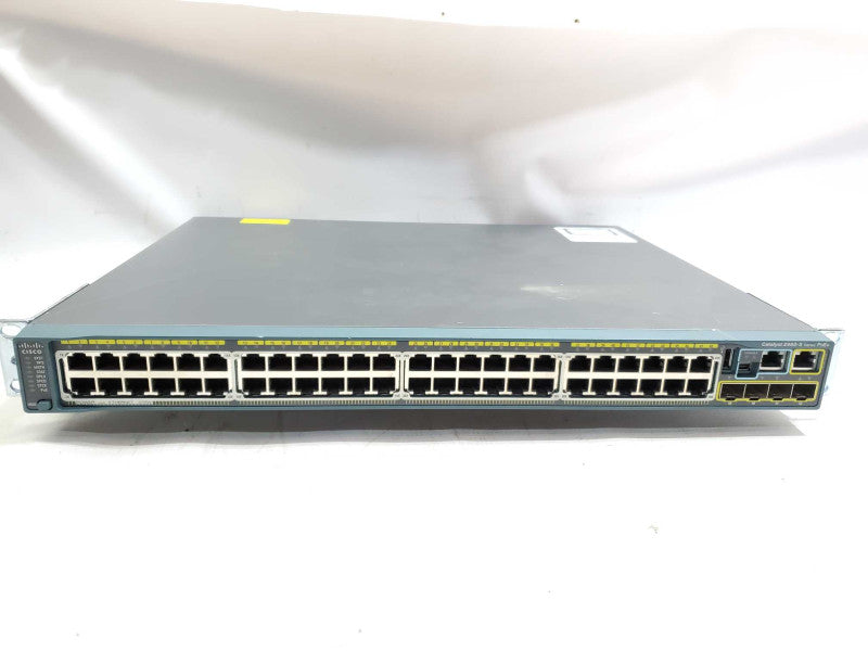 Cisco Catalyst 2960S WS-C2960S-48LPS-L V02 Gigabit Managed Switch _ Reset )