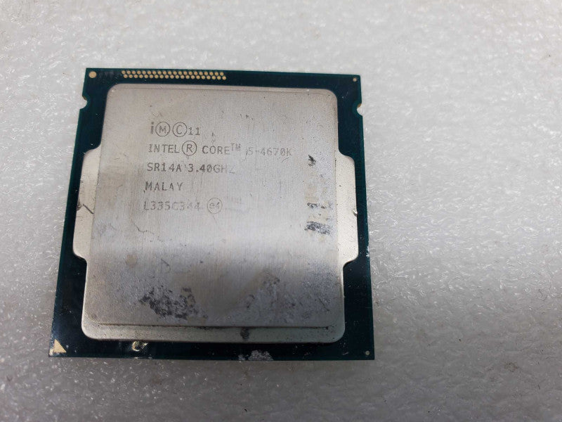 Intel Core i5-4670K SR14A 3.4GHz CPU  )