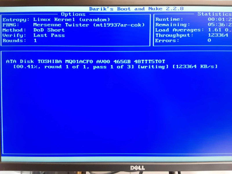 Dell Precision T5820, Xeon W-2123 3.6GHz, 0GB DDR4, 500GB HDD, No GPU _