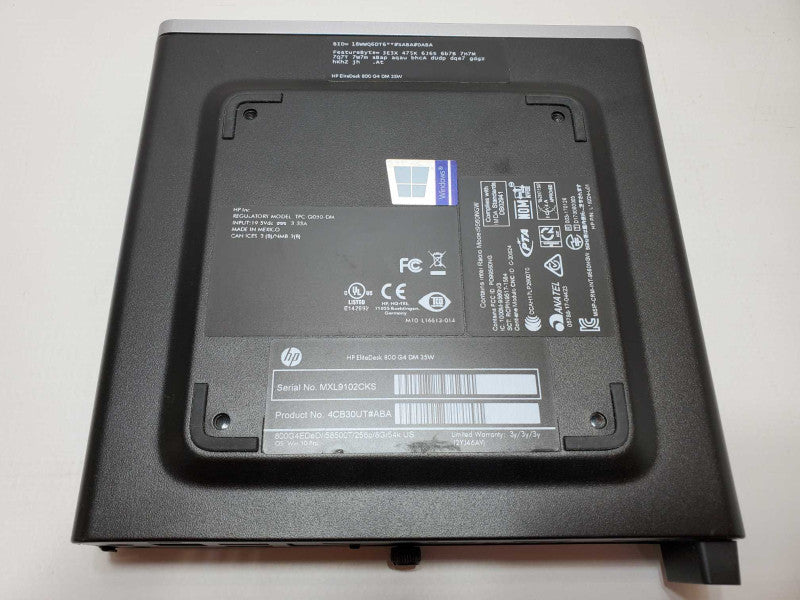 HP EliteDesk 800 G4 Mini Core i5-8500T @ 2.1 GHz - 8Gb - 256GB SSD (