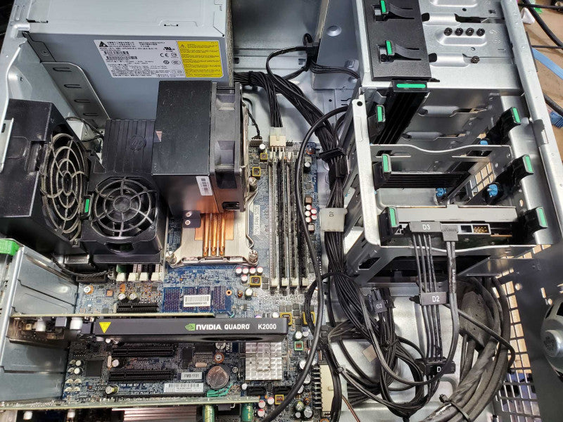 HP Z420 Workstation Xeon E5-1607 @3.0Ghz, 16GBRAM, Quadro K2000, 1TB HDD  )