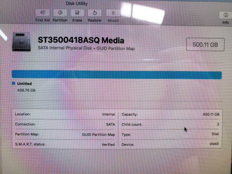 Apple iMac A1311 C2D 3.06GHz 4GB DDR3 500GB HDD (Wiped) |
