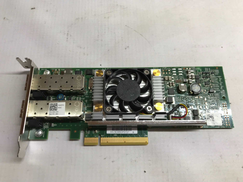Dell 0Y40PH Broadcom 57810 10GB SFP+ DUAL PORT Adapter PCI-E Network Card $