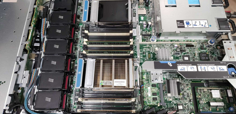 HP Proliant DL360p Gen8 Xeon E5-2620 @ 2.00ghz / 32gb ram /  P420i Ctrl  #