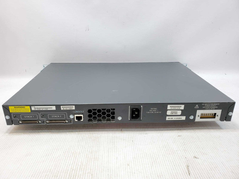Cisco WS-C3750G-24T-S 24-Port 1000BASE-T GbE Switch (