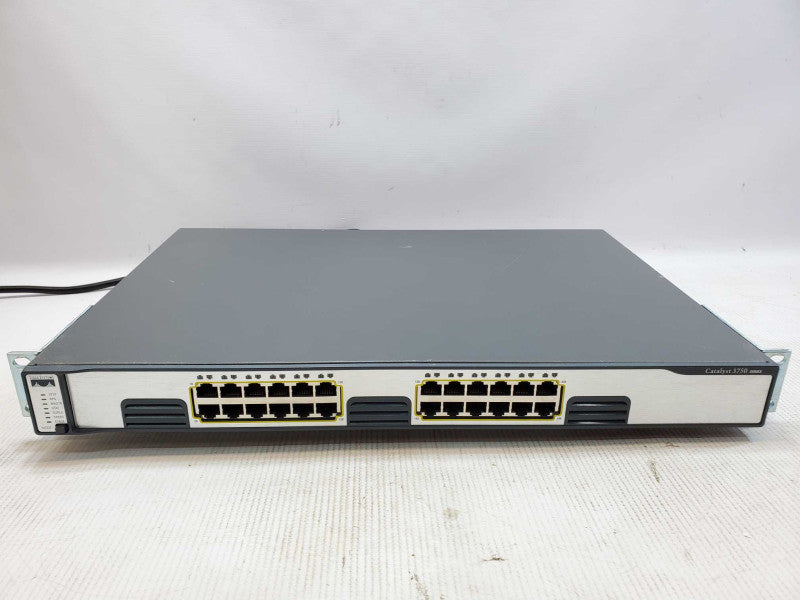 Cisco WS-C3750G-24T-S 24-Port 1000BASE-T GbE Switch (