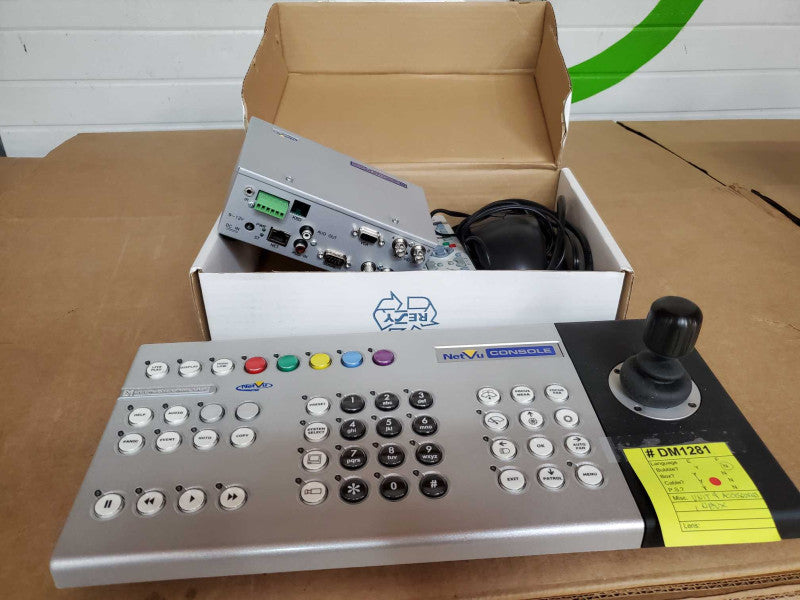 Dedicated Micros Console live & keyboard w/ remote )