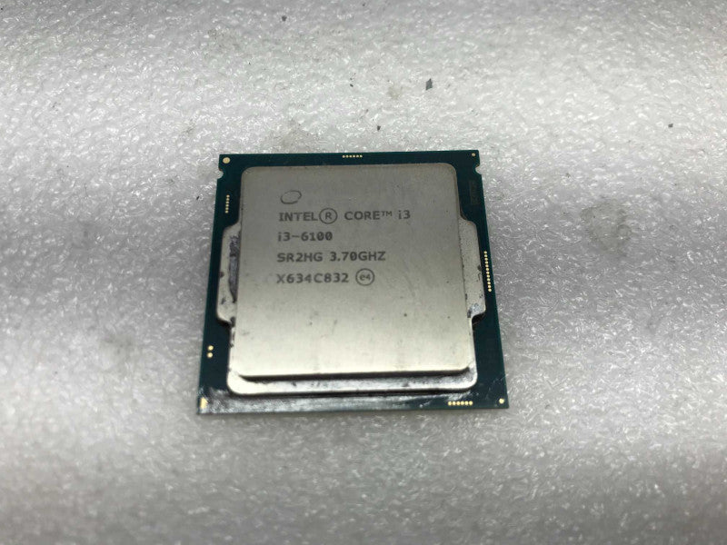 Intel Core i3-6100 - 3.7 GHz Dual-Core Processor LGA 1151 6th generation (SR2H (