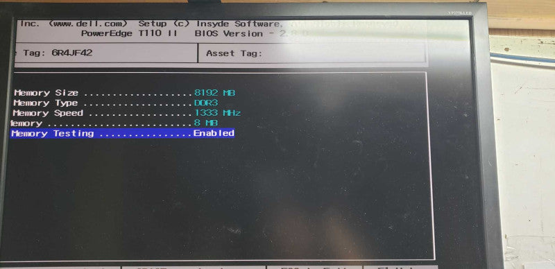 Dell Poweredge T110 (II) Celeron G1620 @ 2.70ghz / 8gb ram / no GPU  # #