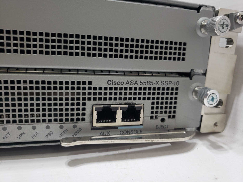 Cisco ASA 5585 ASA 5585-X SSp-10 Network Security/Firewall Appliance [