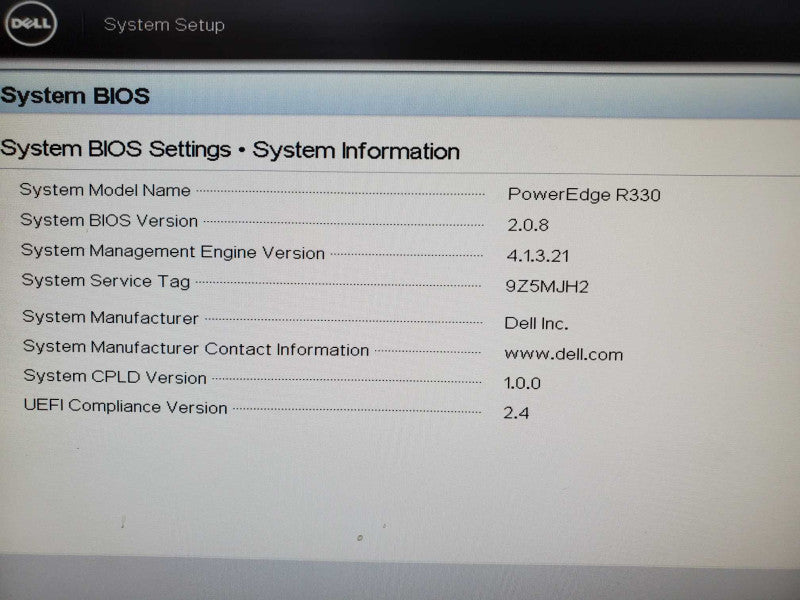 Dell PowerEdge R330 E3-1230v5 3.4GHz, 16GB DDR4, 2x PSU, PERC H730 |