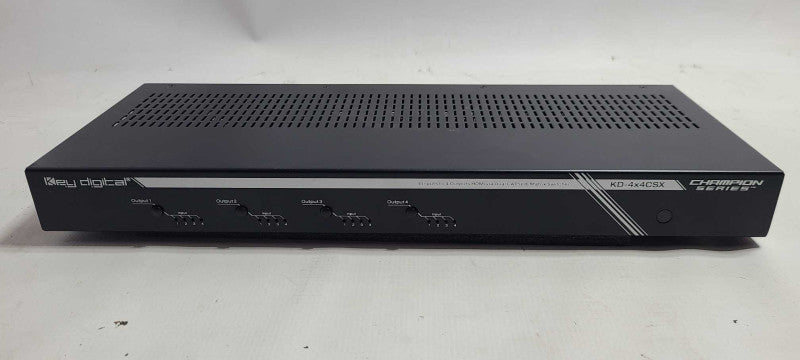 Key Digital KD-4x4CSX Champion Series Matrix HDMI Switcher $