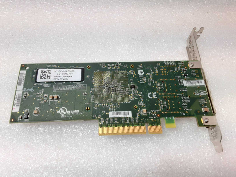 DELL 0VV004 PCI-E 2-PORT 10GB SFP+ HBA CHELSIO Network Card _