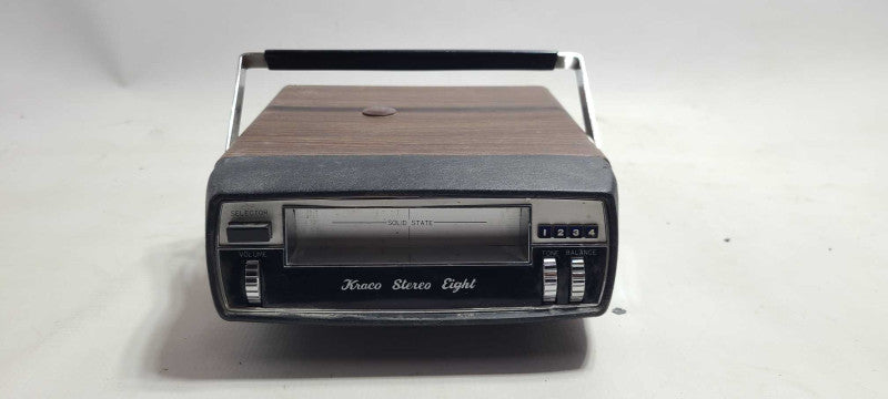 Vintage 1974 KRACO KS-555 CAR AUTO 8-TRACK STEREO TAPE PLAYER  $