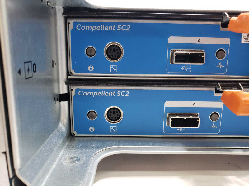 Dell Compellent SC220 2U JBOD 2.5\\" Storage Array 2x Compellent SC2 [