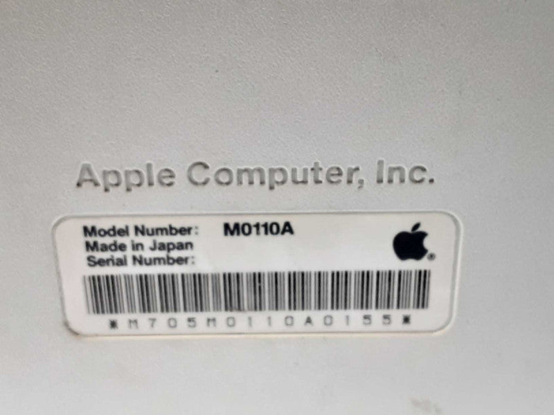 1984 APPLE MACINTOSH  M0001 RARE,  with keyboard and external drive, Read _