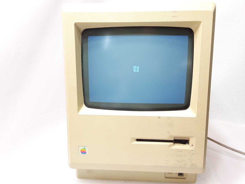 1984 APPLE MACINTOSH  M0001 RARE,  with keyboard and external drive, Read _