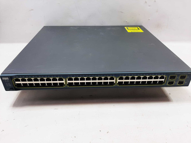 Cisco WS-C3560G-48TS-S 48 Port 3560G Gigabit Switch, FACTORY RESET ~
