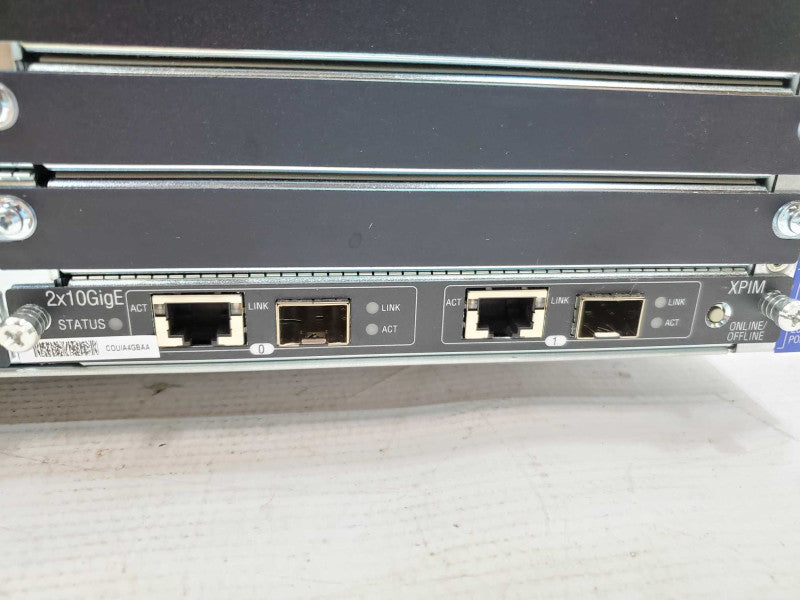 Juniper SRX650 w/ SRX-GP-2XE-SFPP-TX, 1* SRX600-SRE6H, Gateway Firewall )