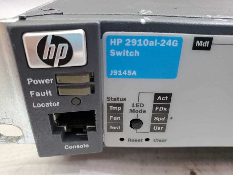 HP ProCurve J9146A 2910al-24G 24 Port  External Managed Switch )