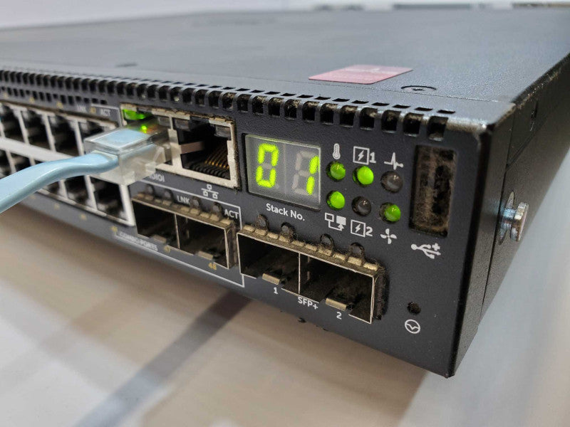 Dell N3048P 48x Gig PoE with 2x SFP+, Dual Power Supply Switch (