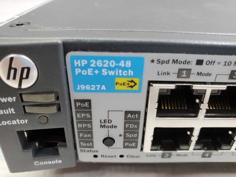 HP ProCurve J9627A 2620-48 48 Port Managed Ethernet Switch )