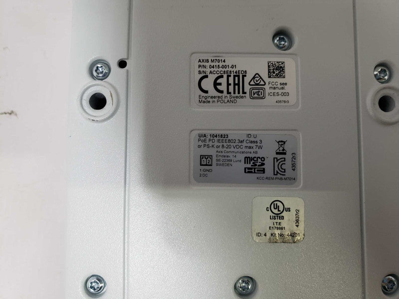 Axis M7014 4 Channel Video Encoder P/N: 0415-001-01 READ [