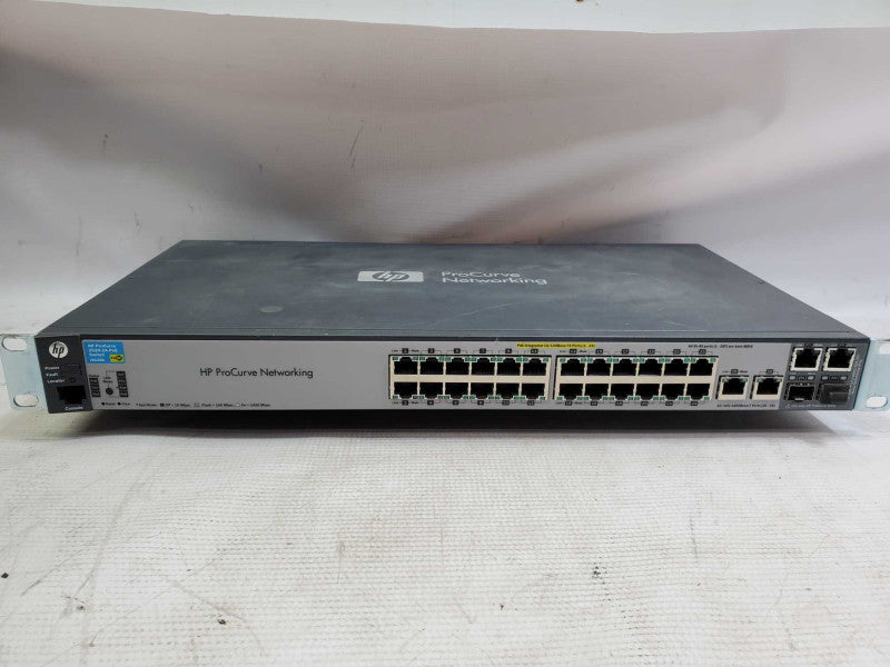 HP J9138A 2520-24-PoE Switch Switch - 24 port PoE Ethernet Managed Switch  )