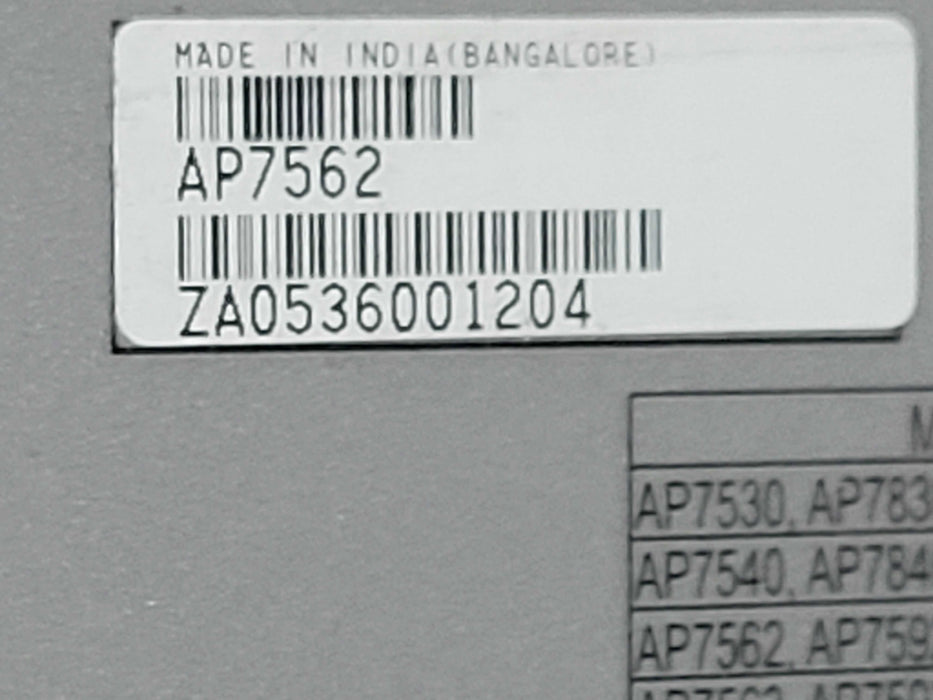 APC AP7562 Basic Rack PDU 120V Zero U 42x NEMA 5-20R Output Connections Q_