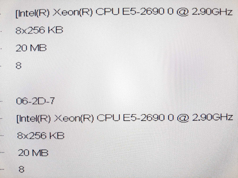 Dell PE R620, 2x Xeon E5-2690 2.9GHz 8C/192GB, PERC H710 Mini, 2x 2TB SSDs ~