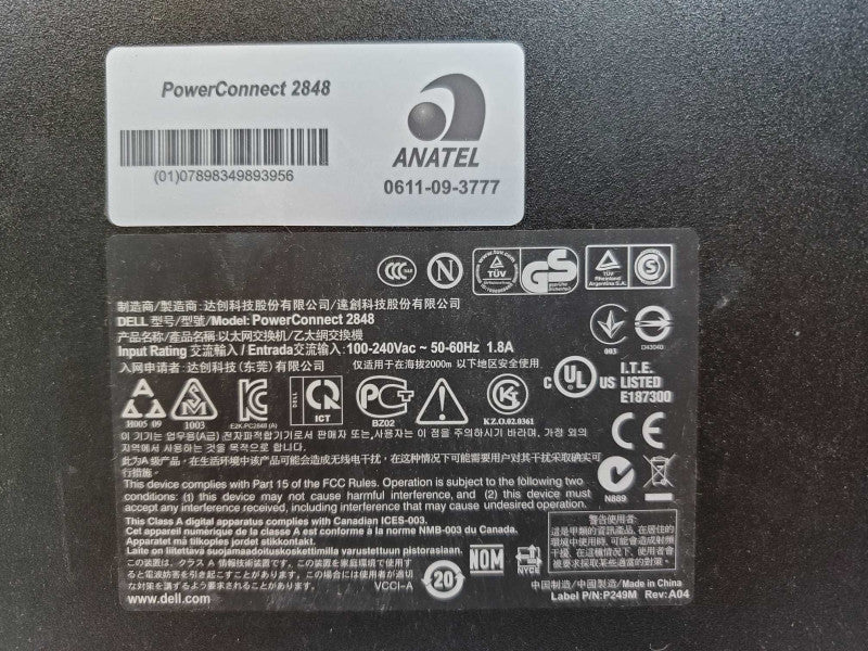 Dell PowerConnect 2848 48-Port Gigabit Ethernet Switch (