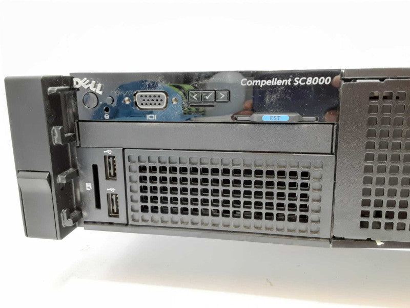Dell SC8000 Storage Center Controller, 2x Xeon E5-2640, 16GB RAM, AS-IS, Read _