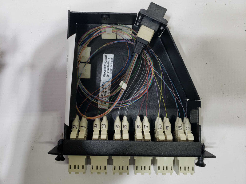 MTP-24 to 12x LC Duplex 24 Fibers OM4 Multimode MTP/MPO Cassette [