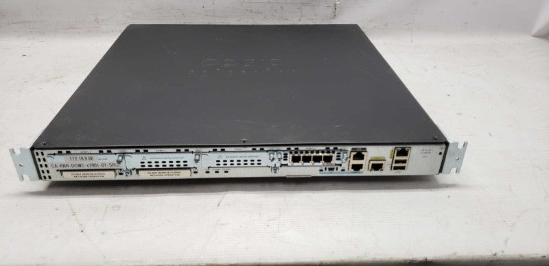 CISCO 2900 series integrated service router 2901 / factory reset #