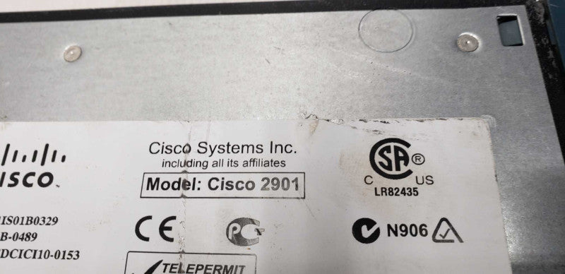 CISCO 2900 series integrated service router 2901 / factory reset #