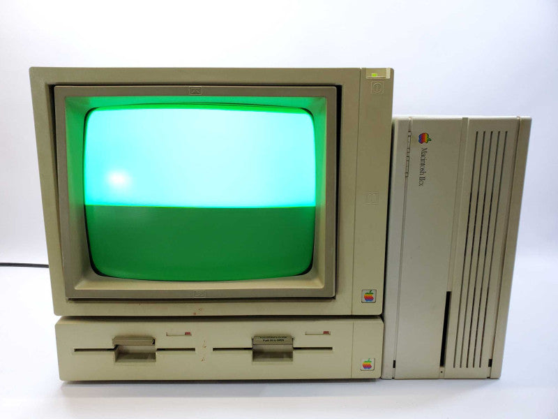 Vintage Combo Apple Monitor IIe A2M2010 + Duo Disk A9m0108 + Computer M5650 (