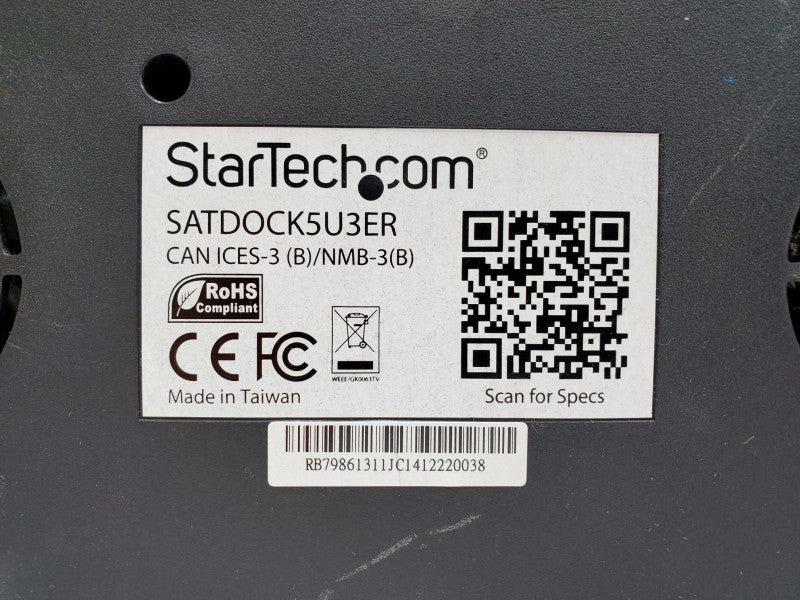 StarTech USB 3.0 / eSATA 6-Bay Hard Drive Duplicator Dock - 1:5 HDD/SSD Cl (