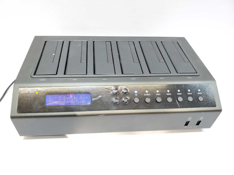 StarTech USB 3.0 / eSATA 6-Bay Hard Drive Duplicator Dock - 1:5 HDD/SSD Cl (