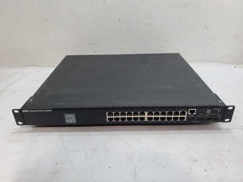 Dell PowerConnect 5524P 24-Port PoE PC5524P 10G Switch |