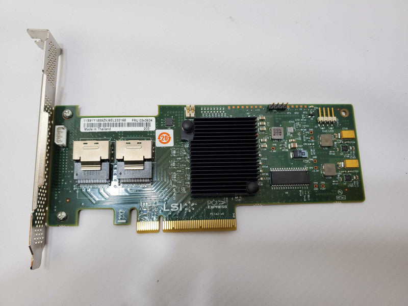 LSI MegaRAID 9240-8i - 8 Port 6Gbps PCIe SATA RAID Controller Card )